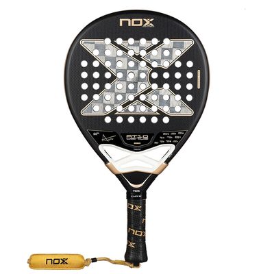 NOX Padel AT10 Genius 18K Alum Agustin Tapia 2026 - Black/Gold