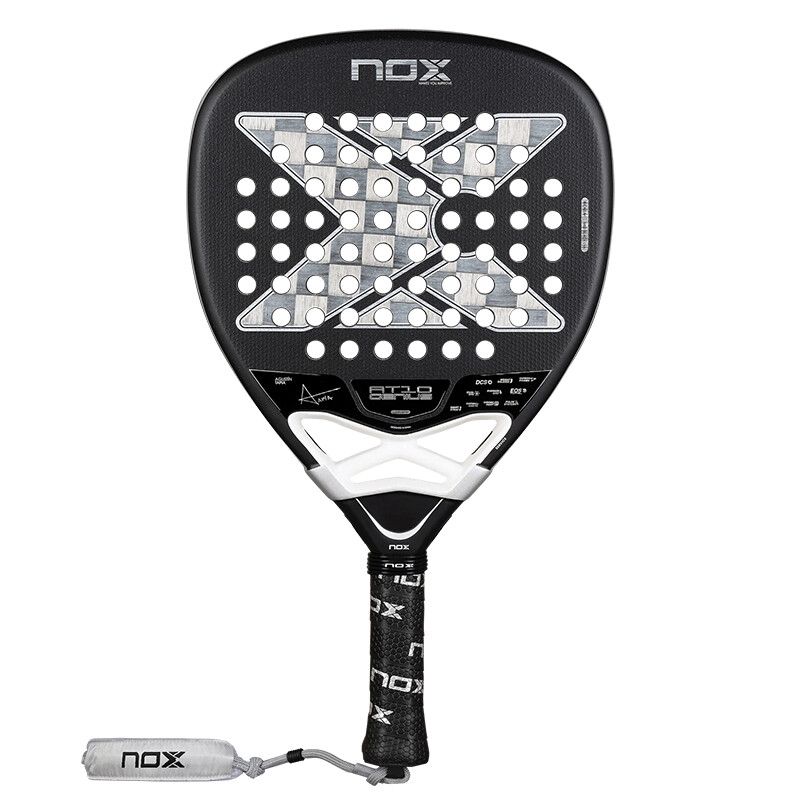 NOX Padel AT10 Genius Attack 18K Alum Agustin Tapia 2026 - Black/Silver