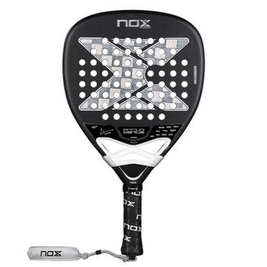 NOX Padel AT10 Genius Attack 18K Alum Agustin Tapia - Black/Silver