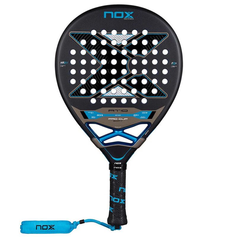 NOX Padel AT10 Pro Cup Soft 2026 - Black/Blue