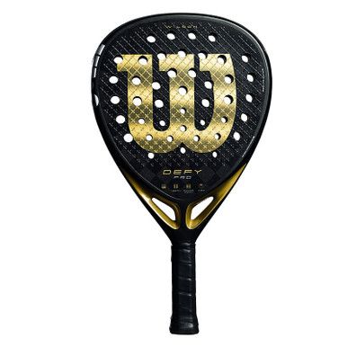 Wilson Defy Pro V1 Padel - Black/Gold