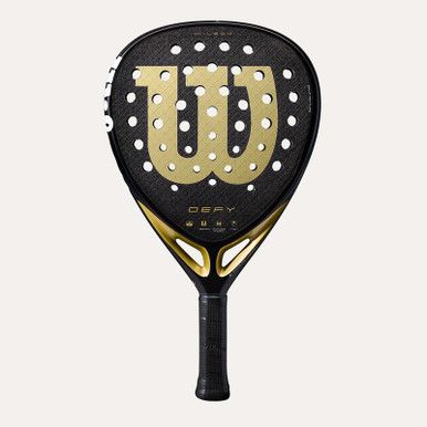 Wilson Defy V1 Padel - Black/Gold