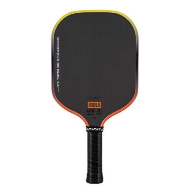 JOOLA Anna Bright Scorpeus Pro 3S Dual 14mm Pickleball Paddle - Black/Orange