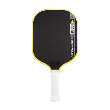 JOOLA Anna Bright Scorpeus Pro V 14mm Pickleball Paddle - Black/Yellow/White