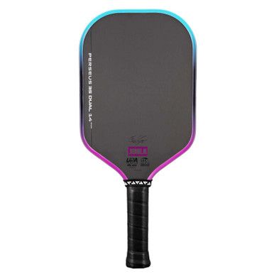 JOOLA Ben Johns Perseus Pro 3S Dual 14mm Pickleball Paddle - Black/Pink/Aqua