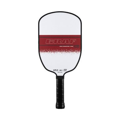 JOOLA Graf Champion 12mm Pickleball Paddle - White/Red