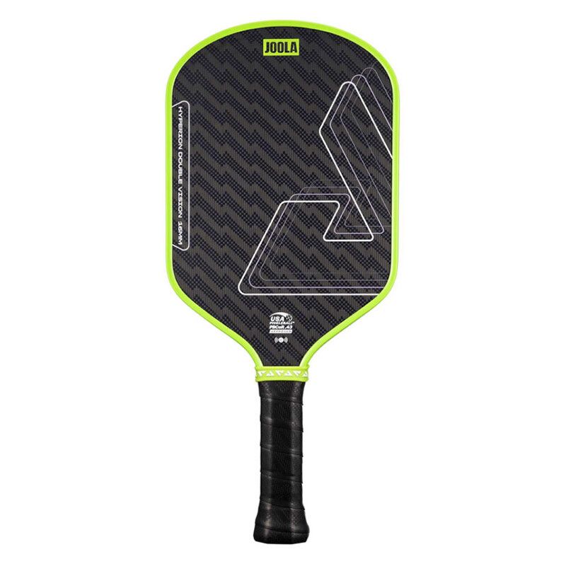 JOOLA Hyperion Double Vision 16mm Pickleball Paddle - Charge Green
