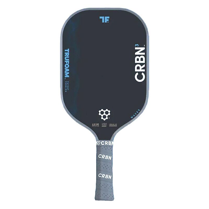CRBN3 TruFoam Waves Pickleball Paddle - Black