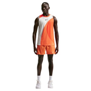 Nike Court Advantage Printed Tank MB - Men's - Turf Orange/Sail/Black