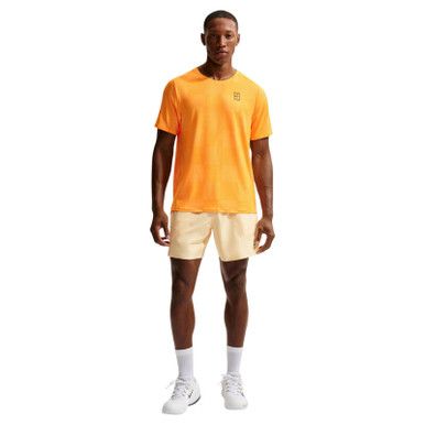 Nike Court Advantage Printed Top - Men's - Laser Orange