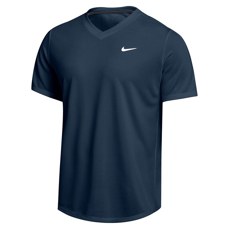 Nike Court Dri-FIT Victory Top - Men's - Navy