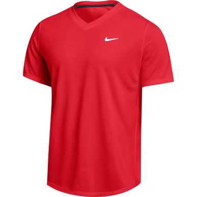 Nike Court Dri-FIT Victory Top - Men's - Red