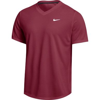 Nike Court Dri-FIT Victory Top - Men's - Cardinal