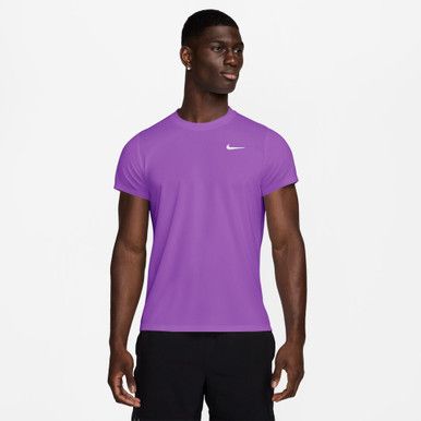 Nike Court Dri-FIT Victory Top - Men's* - Bright Violet