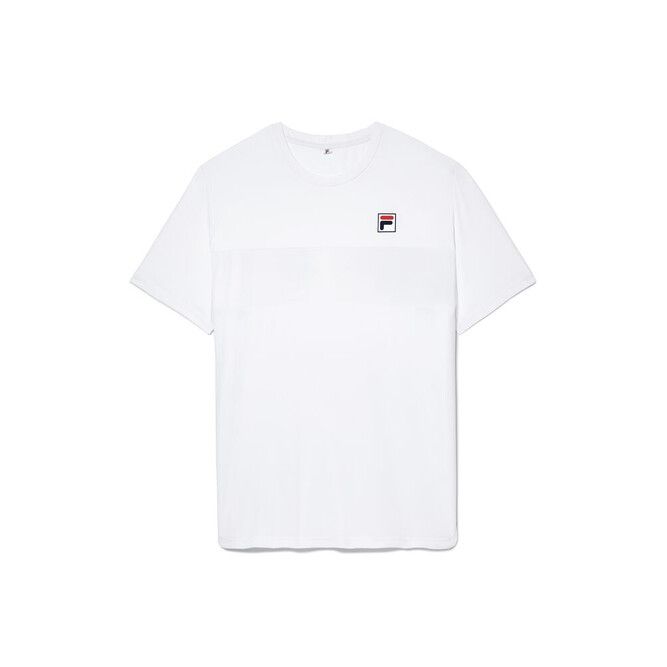 FILA Essentials Short Sleeve Crew - Men's - White