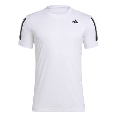 adidas Club 3 Stripes Tee - Men's - White
