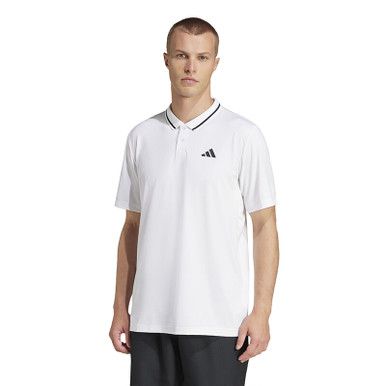 adidas Club Pique Polo - Men's - White