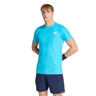 adidas FreeLift Tee - Men's - Signal Cyan
