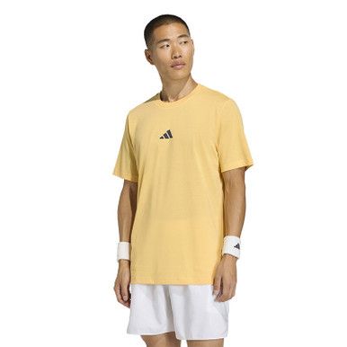 adidas Pickleball Graphic Tee - Men's - Semi Impact Orange