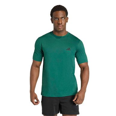 adidas Workout Essentials Feelready Tee - Men's - Collegiate Green