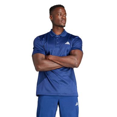adidas Workout Essentials Polo - Men's - Dark Blue