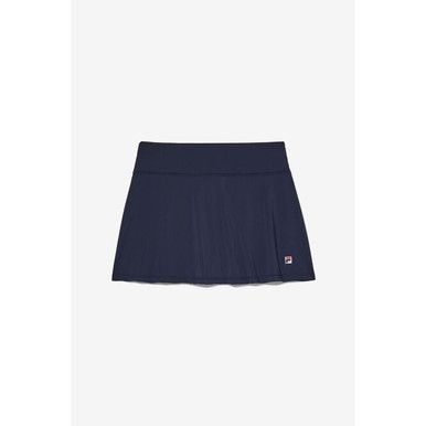 FILA Essentials Long Flirty Skirt - Women's - Navy