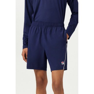 FILA Piped Stretch Woven Short - Men's - Navy