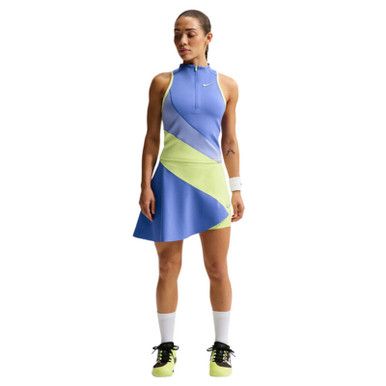 Nike Court Slam HR Skirt OZ - Women's - Sapphire/Lt Lemon Twist