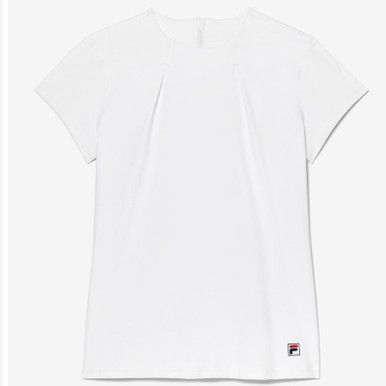 FILA Essentials Short Sleeve Top - Women's - White