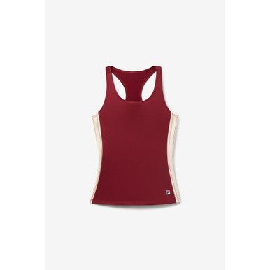 FILA Performance Iconic Racerback Tank - Women's - Cabernet/Angora