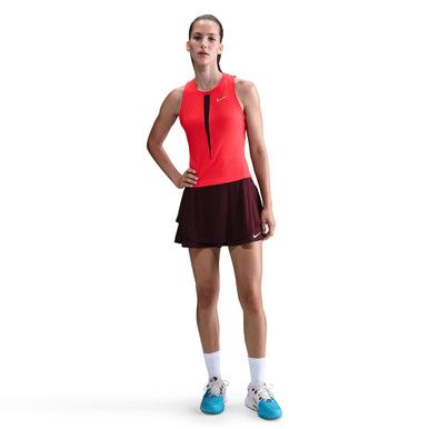 Nike Court Slam NY Tank - Women's - Lt Crimson/Burgundy Crush