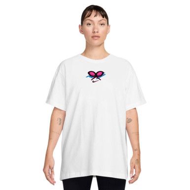 Nike Dri-FIT Slam Short Sleeve Tee OZ - Women's - White