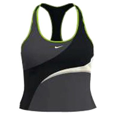 Nike Pro Dri-FIT Speed Tank - Women's - Anthracite/Black/Sail
