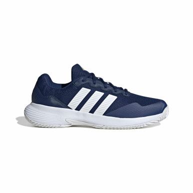 adidas GameCourt 2 - Men's - Dark Blue/White/Cyber Metallic