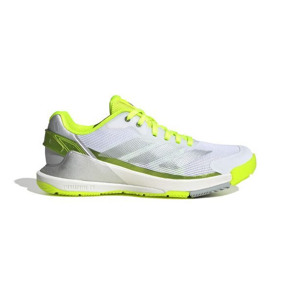 adidas Crazyquick LS Padel - Women's - Lucid Lemon/Silver/White