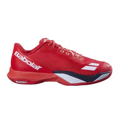Babolat Jet Mach 4 All Court - Men's - Cherry Tomato/White