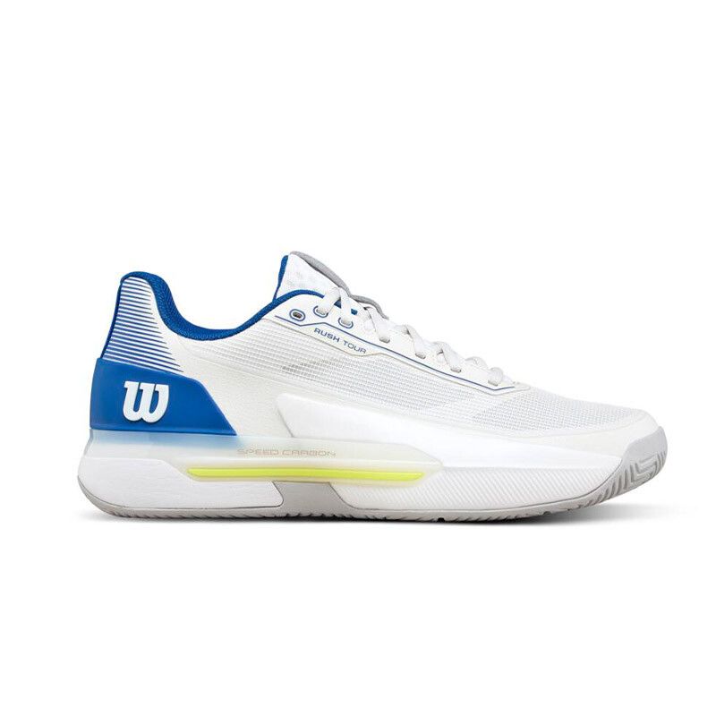 Wilson Rush Tour 5 - Men's - White/Deja Vu Blue