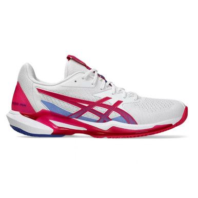 ASICS Solution Speed FF 3 - Women's V2 - White/Bright Rose