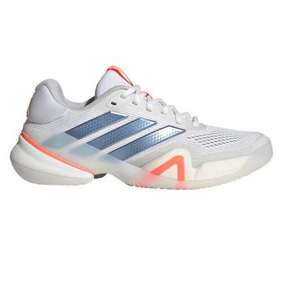 adidas Barricade 14 - Women's - White/Halo Blue