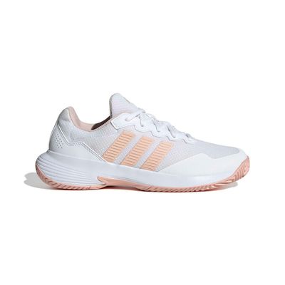 adidas GameCourt 2 - Women's - White/Blush Pink