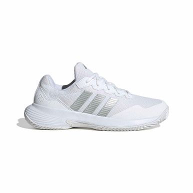 adidas GameCourt 2 - Women's - White/Silver