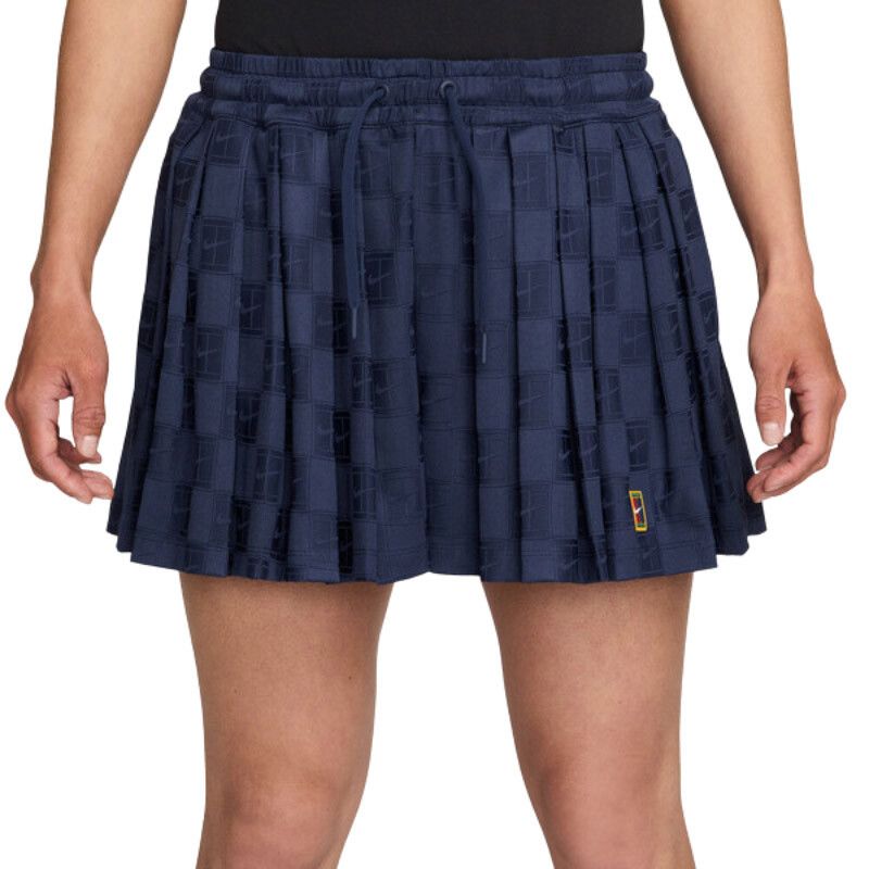 Nike Court CLTN High-Rise Short - Women's - Midnight Navy