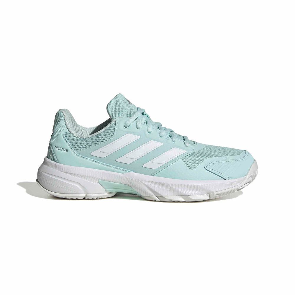adidas CourtJam Control 3 -Women's - Halo Mint/White
