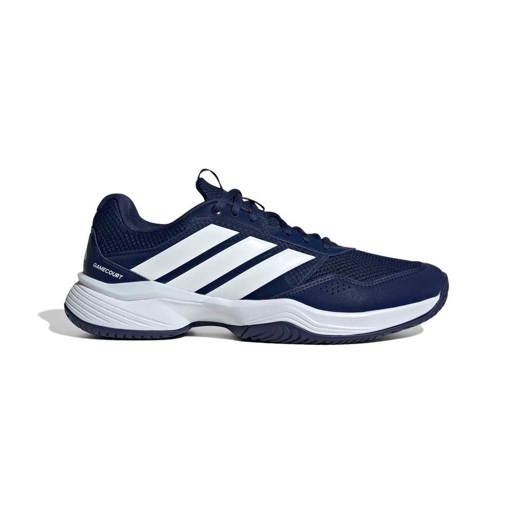 adidas GameCourt 3 - Men's - Dark Blue/White