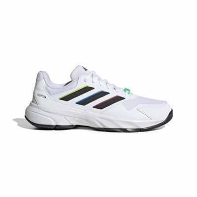 adidas CourtJam Control 3 - Men's - White/Core Black