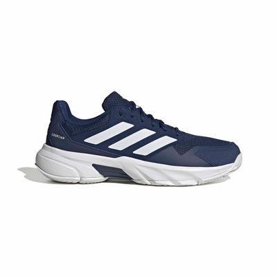 adidas CourtJam Control 3 - Men's - Dark Blue/White