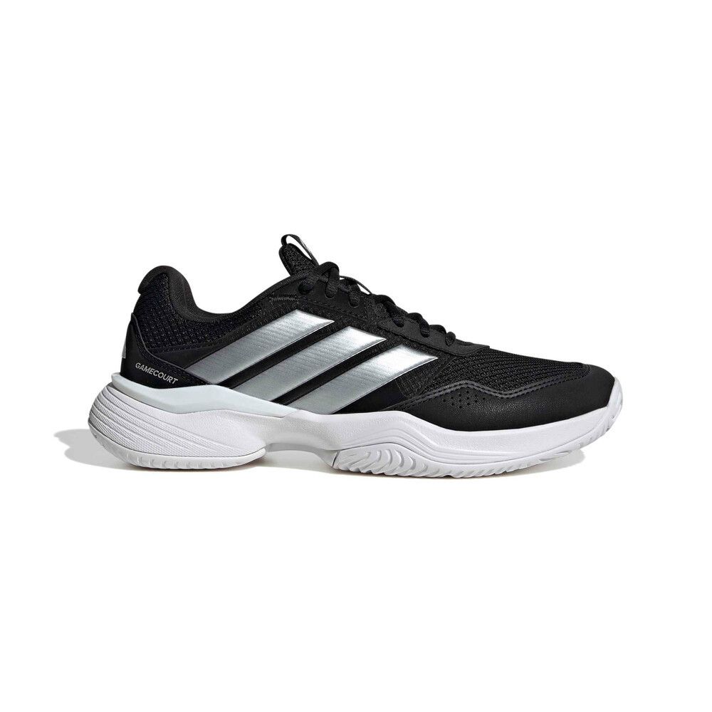adidas GameCourt 3 - Women's - Core Black/Silver