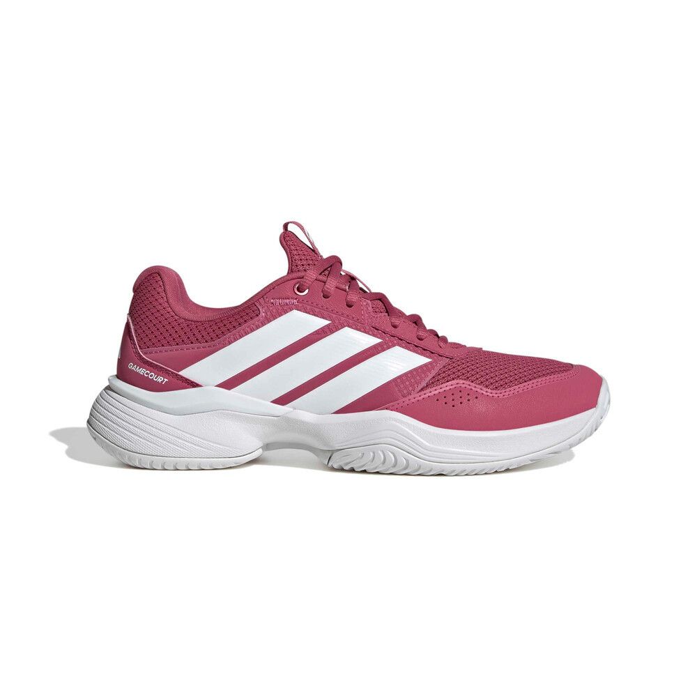adidas GameCourt 3 - Women's - Dual Magenta/White