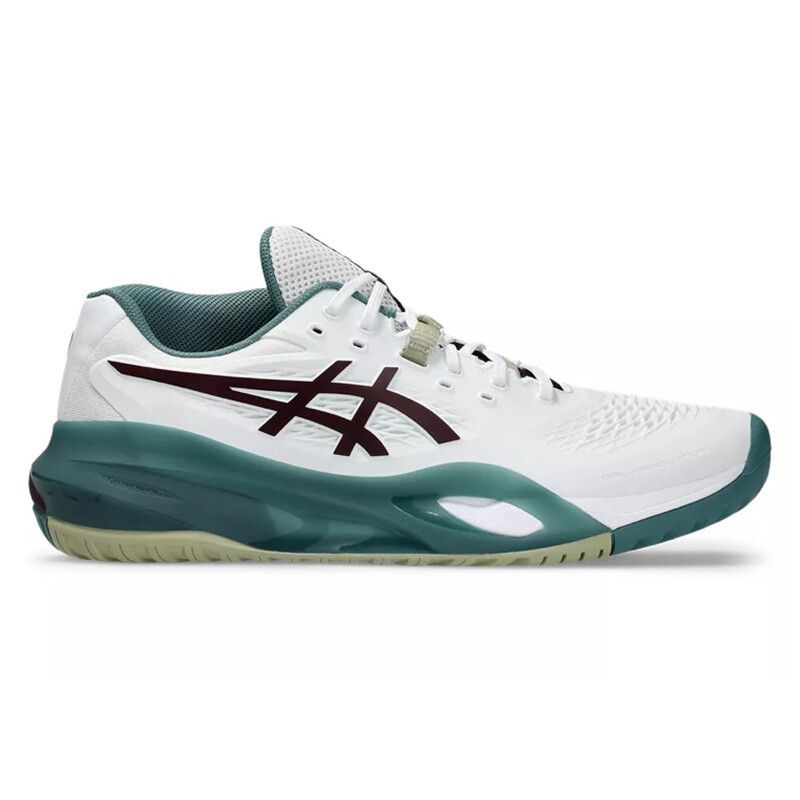 ASICS GEL Resolution X - Men's - White/Dark Aubergine
