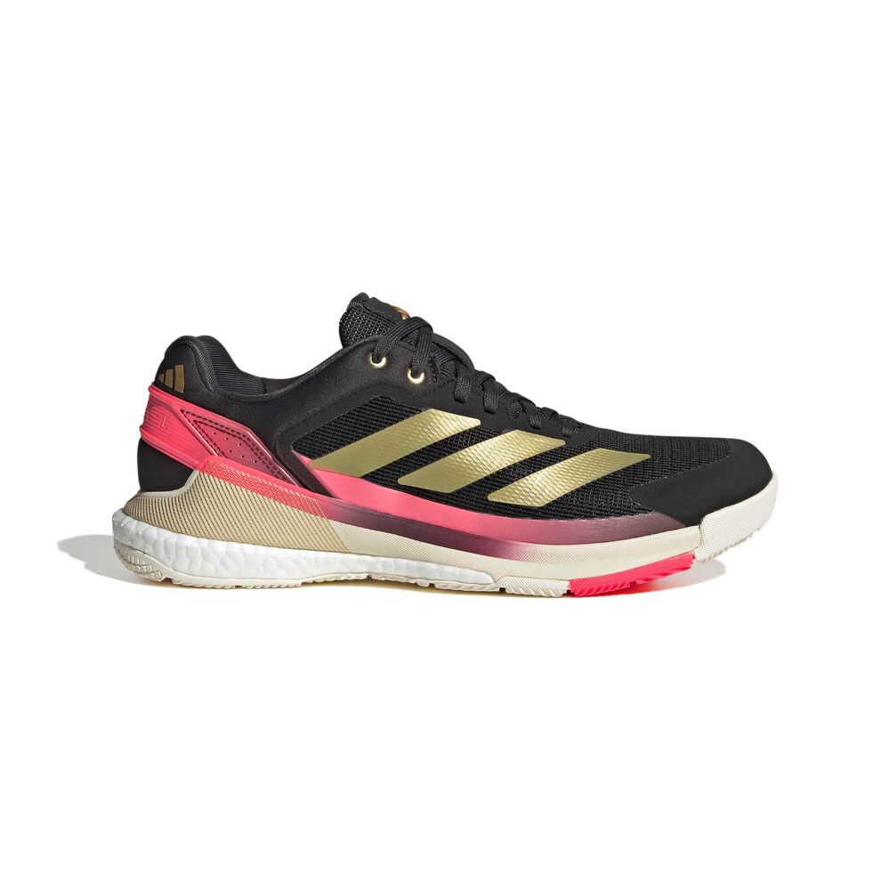 adidas Crazyquick Boost Padel - Men's - Black/Gold/Solar Turbo